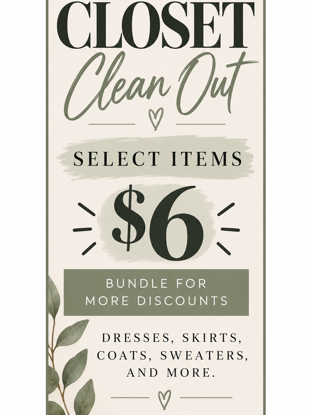 Sage Green & Cream Women's Coat — Brand Unspecified